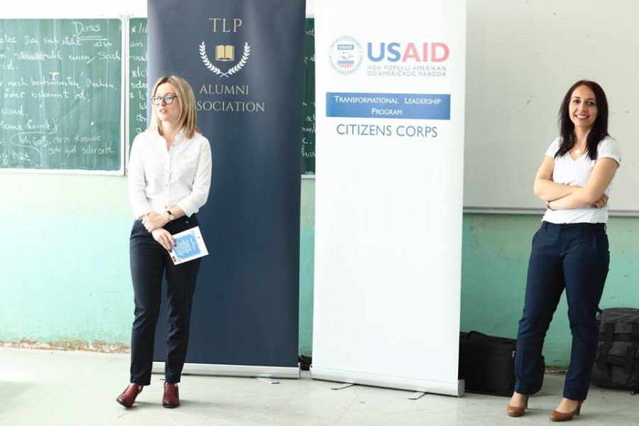 TLP Alumni Vjosa Kika and Qëndresë Beqiri - Constitution Week