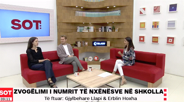 “Zvogelimi i numrit te nxenesve ne shkolla”