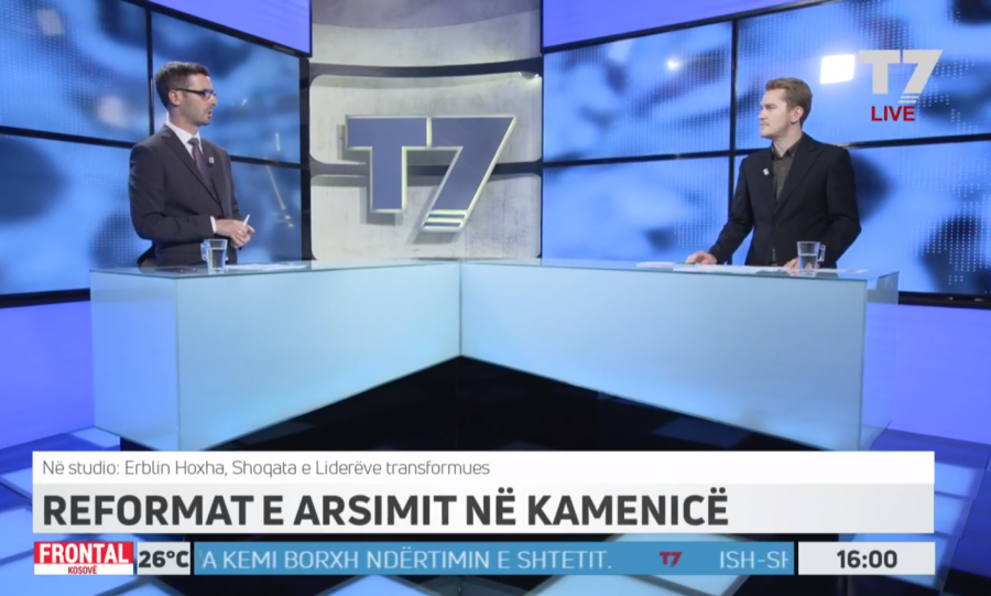Dealing with reduction of the number of pupils in schools - TV T7